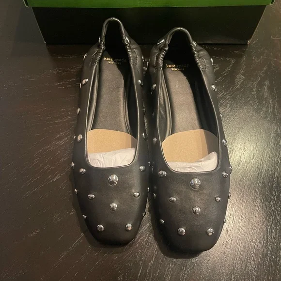 Kate Spade Halo Studded Ballet Flats - Picture 8 of 11